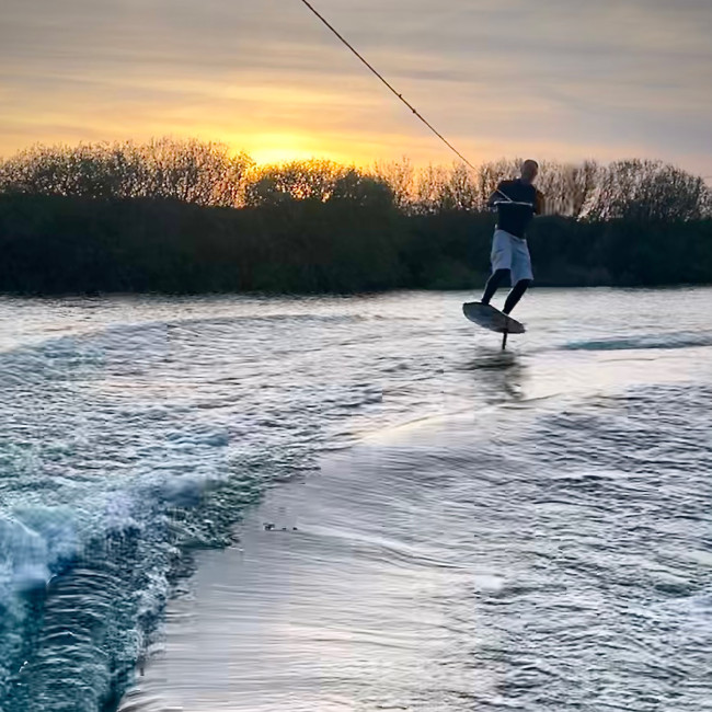 Foiling at Action Watersports